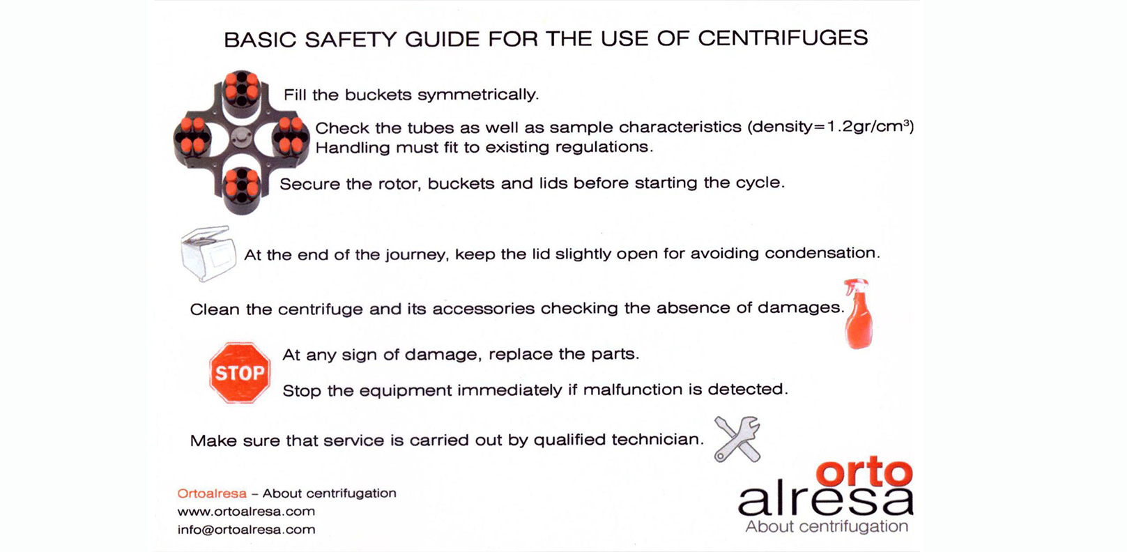 Safety Guide For The Use Of Centrifuges